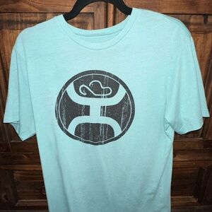 Hooey Light Blue Graphic T-Shirt